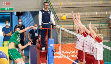 Antonio Correa, protagonista en el EurovolleyU18M 