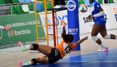 OCISA Haro Rioja Voley recupera la senda de las victorias en su visita a Santa Cruz Cuesta Piedra