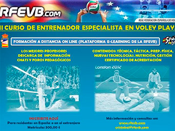 Curso de Entrenador Especialista en Voley Playa