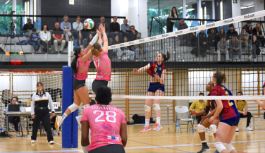 Derrota de CVB Barça ante CV Sayre CC La Ballena