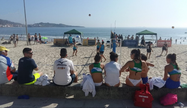 La Playa de Erazo abre la lucha por el Campeonato de España Infantil de Vóley Playa 