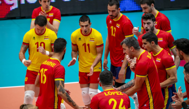 España cae por 3-1 ante Estonia en el último choque de preparación para #EurovolleyM