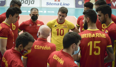 España y Portugal miden fuerzas en su preparación para el #EurovolleyM