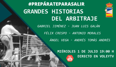 Grandes historias del arbitraje para el último foro de la temporada