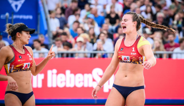 Victoria suiza en casa: Hüberli/Kernen sorprenden a Álvarez/Moreno en Gstaad