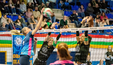 OCISA Haro Rioja Vóley cae en el tie-break ante el Heidelberg Volkswagen en un partido muy peleado