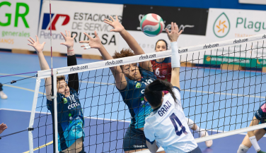 OCISA Haro Rioja Vóley se venga de la derrota de la primera vuelta