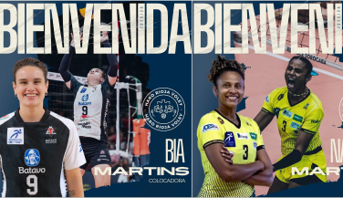 El OCISA Haro Rioja Vóley ficha a las brasileñas Bia Martins y Natália Martins