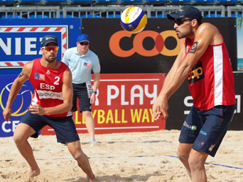 Herrera-Gavira y Marco-García, Oro y Bronce en el Masters CEV de Biel/Bienne