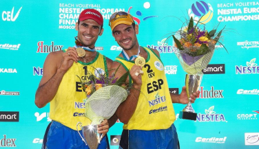 El oro de Pablo Herrera y Raúl Mesa, este jueves en Teledeporte