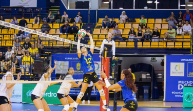 CV Hidramar Gran Canaria impone su ley en el derbi ante CV Sayre CC La Ballena