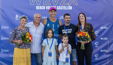 Emotiva despedida de Pablo Herrera en Castellón tras ganar el WEVZA europeo