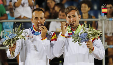 Javier Huerta y Óscar Jiménez, bronce en los Juegos Mediterráneos de Playa