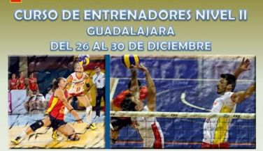 La RFEVB convoca en diciembre en Guadalajara el Curso de Entrenadores de Nivel 2 