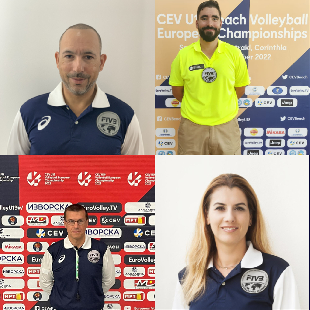 Nuestros árbitros internacionales siguen destacando en Campeonatos Europeos