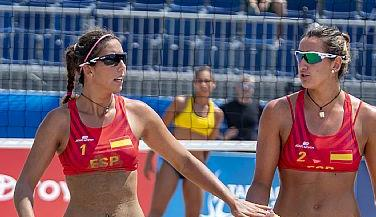 Las parejas femeninas disputarán una semifinal española en los Juegos del Mediterráneo 