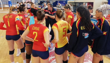 España se enfrenta con Portugal en los últimos encuentros de preparación para el Preeuropeo