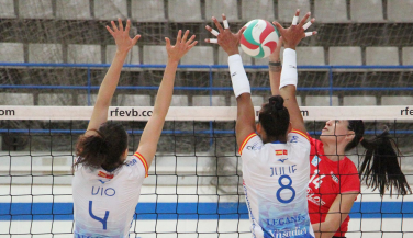 Remontada sensacional del UC3M Voleibol Leganés en el Pabellón Europa