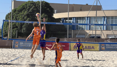 Lorca alberga esta semana el Campeonato de España de Vóley Playa Sub21 de clubes