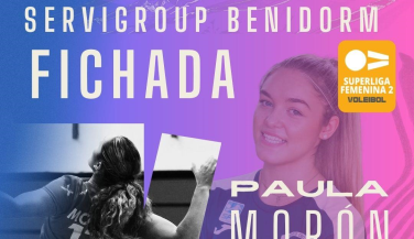 Paula Morón, segundo refuerzo para el Servigroup Benidorm Femenino en el ataque