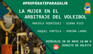 La mujer en el arbitraje del voleibol, nuevo tema del foro de arbitraje