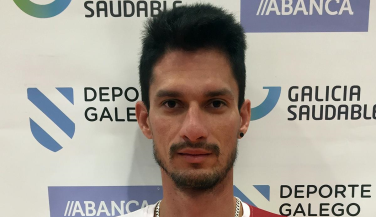 Néstor A. González (Voleibol Dumbría), MVP de la jornada de Superliga masculina 2