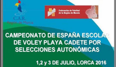 El CESA de Voley Playa da sus primeros pasos en Lorca