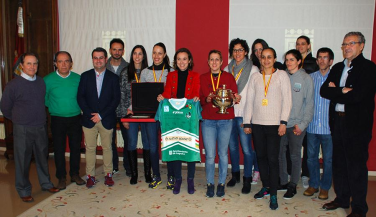 Jornada de homenajes para Naturhouse Ciudad de Logroño