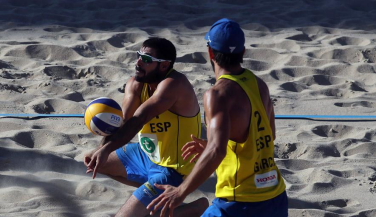 Fran Marco y Christian García caen en el Mundial de Voley Playa