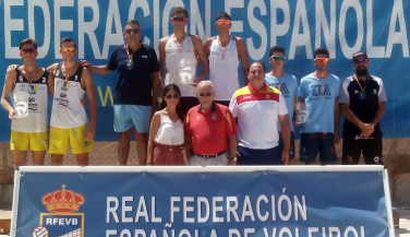 Sixtomenegozo, vencedor del Campeonato de España de Voley Playa Sub19 de clubes masculinos