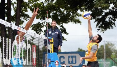 Resultados desiguales para las parejas masculinas en el Europeo de Voley Playa