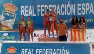 Las catalanas Palet-Bonet, vencedoras del Campeonato de España de Voley Playa Sub21 femenino