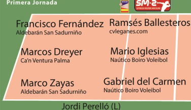 Francisco Fernández (Aldebarán San Sadurniño) repite como MVP de la Superliga masculina 2