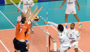 Gran victoria de CAI Voleibol Teruel en octavos de final de la Copa CEV