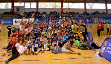 Exitosa actividad de Pequevoley para futuros entrenadores de Voleibol en Madrid