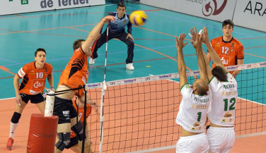 Brillante clasificación para cuartos de final de la Copa CEV de CAI Voleibol Teruel