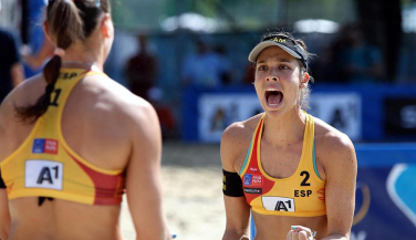Las españolas Fernández Steiner-Baquerizo inician su concurso en el World Tour de Maceio