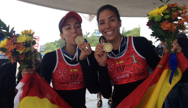 Medalla de bronce para Lobato-Soria en el Mundial Universitario de Voley Playa