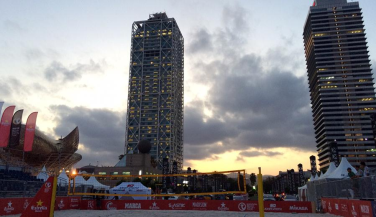 Todo listo para los Internacionales Ciudad de Barcelona de Voley Playa
