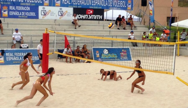 El Campeonato de España de Voley Playa Infantil femenino entra en su fase decisiva