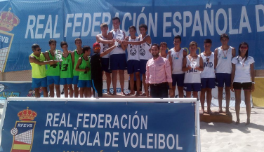 CV Lilla Grau, vencedor del Campeonato de España Infantil masculino de Voley Playa