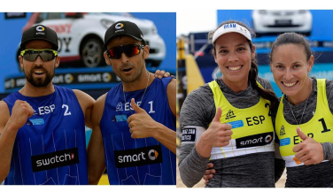 La FIVB confirma el billete para los Juegos Olímpicos de Herrera-Gavira y Liliana-Baquerizo