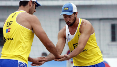 Buen comienzo de las parejas españolas en el Mundial Universitario de Voley Playa