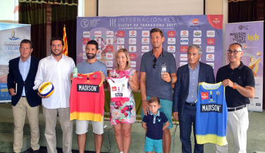 La cuarta prueba del Madison Beach Volley Tour presentada en Tarragona