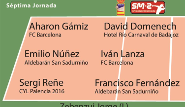 Francisco Fernández (Aldebarán San Sadurniño) se lleva el MVP de la jornada de Superliga masculina 2