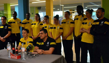 El CV Aguere se conjura antes de la Copa S.M La Reina