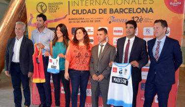 Presentados los I Internacionales Ciudad de Barcelona de Voley Playa
