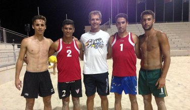 Jornadas de control y supervisión de deportistas de voley playa en Lorca