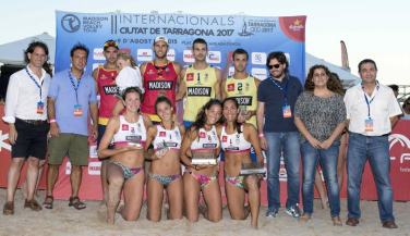 Las parejas Merteki-Martínez y Monfort-Monfort, campeones de los Internacionales Ciudad de Tarragona