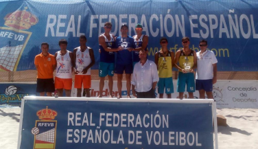 Los canarios Huerta-Jiménez, vencedores del Campeonato de España de Voley Playa Sub19 masculino
